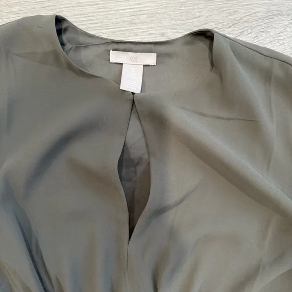 H&M Olive Green Dress - Picture 3 of 4